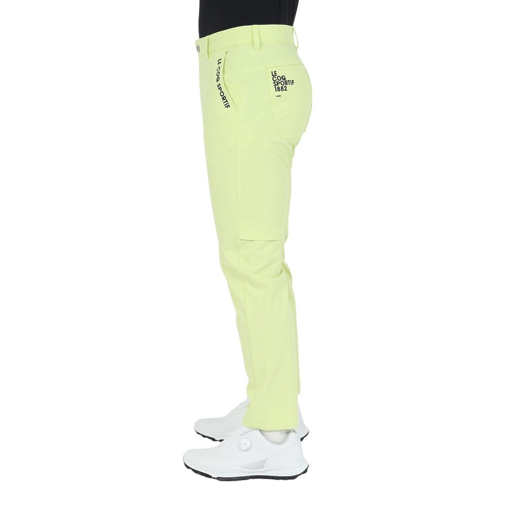 ルコックスポルティフ（lecoqsportif）（メンズ）ゴルフウェア 接触冷感 吸汗速乾 ベンチレーションロングパンツ LG5SLP54M LM00