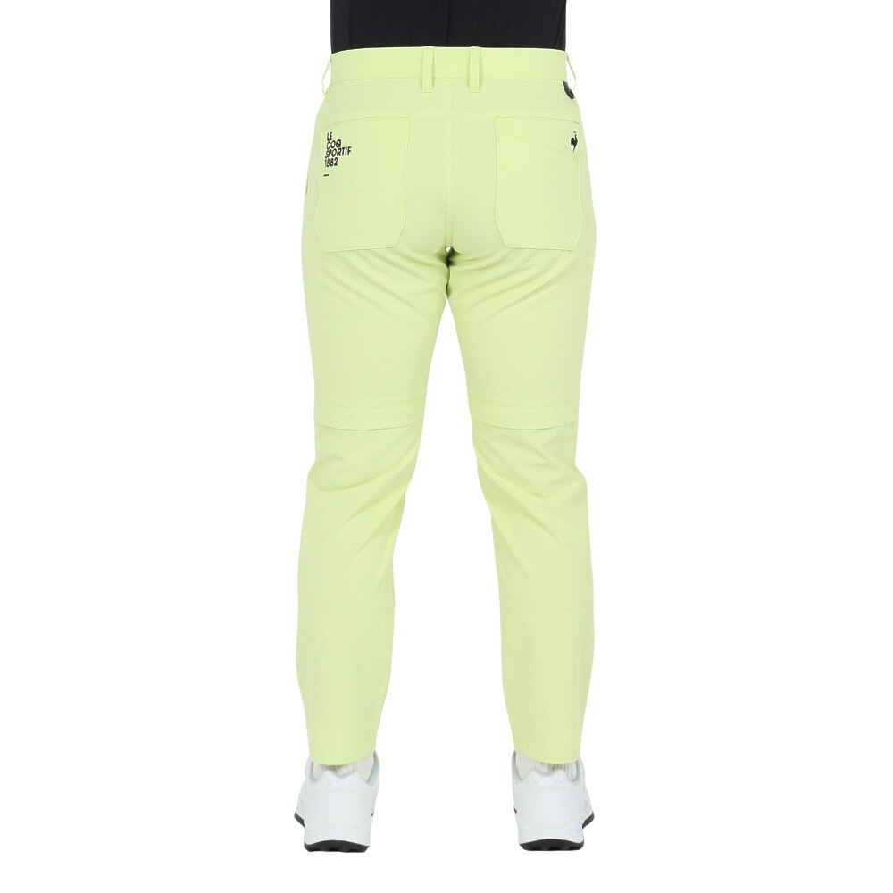 ルコックスポルティフ（lecoqsportif）（メンズ）ゴルフウェア 接触冷感 吸汗速乾 ベンチレーションロングパンツ LG5SLP54M LM00