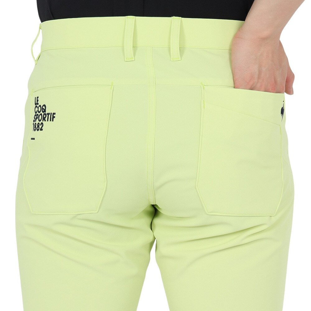 ルコックスポルティフ（lecoqsportif）（メンズ）ゴルフウェア 接触冷感 吸汗速乾 ベンチレーションロングパンツ LG5SLP54M LM00