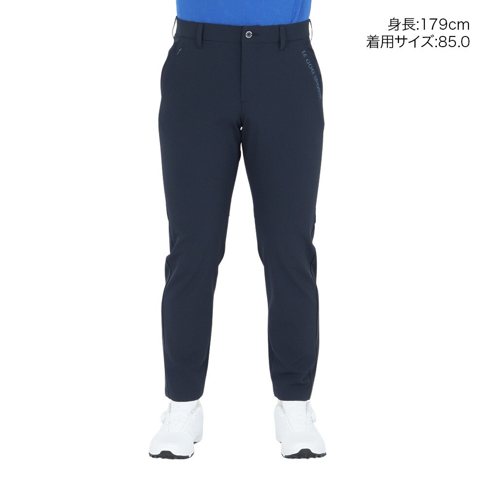 ルコックスポルティフ（lecoqsportif）（メンズ）ゴルフウェア 接触冷感 吸汗速乾 ベンチレーションロングパンツ LG5SLP54M NV00