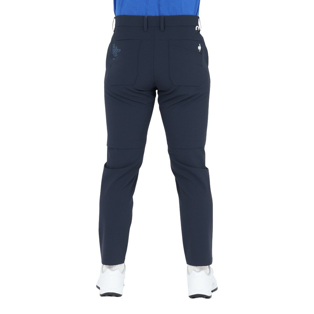 ルコックスポルティフ（lecoqsportif）（メンズ）ゴルフウェア 接触冷感 吸汗速乾 ベンチレーションロングパンツ LG5SLP54M NV00