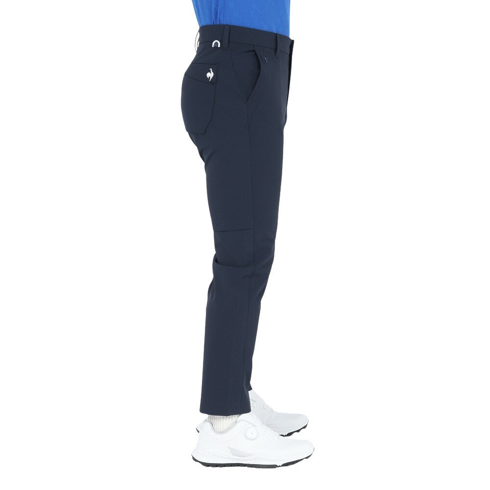 ルコックスポルティフ（lecoqsportif）（メンズ）ゴルフウェア 接触冷感 吸汗速乾 ベンチレーションロングパンツ LG5SLP54M NV00