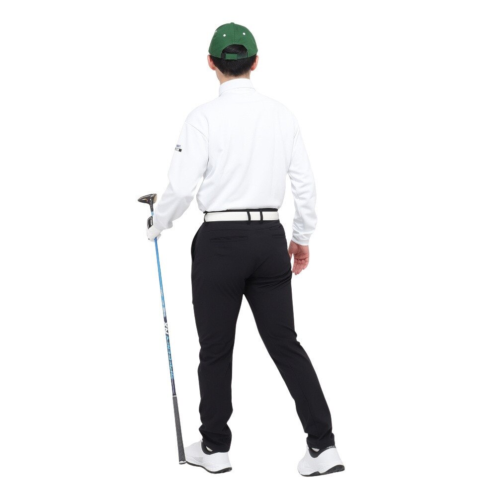 ルコックスポルティフ（lecoqsportif）（メンズ）ゴルフウェア ストレッチフォーサー 裏起毛ツイルパンツ LG4FLP03M BK00