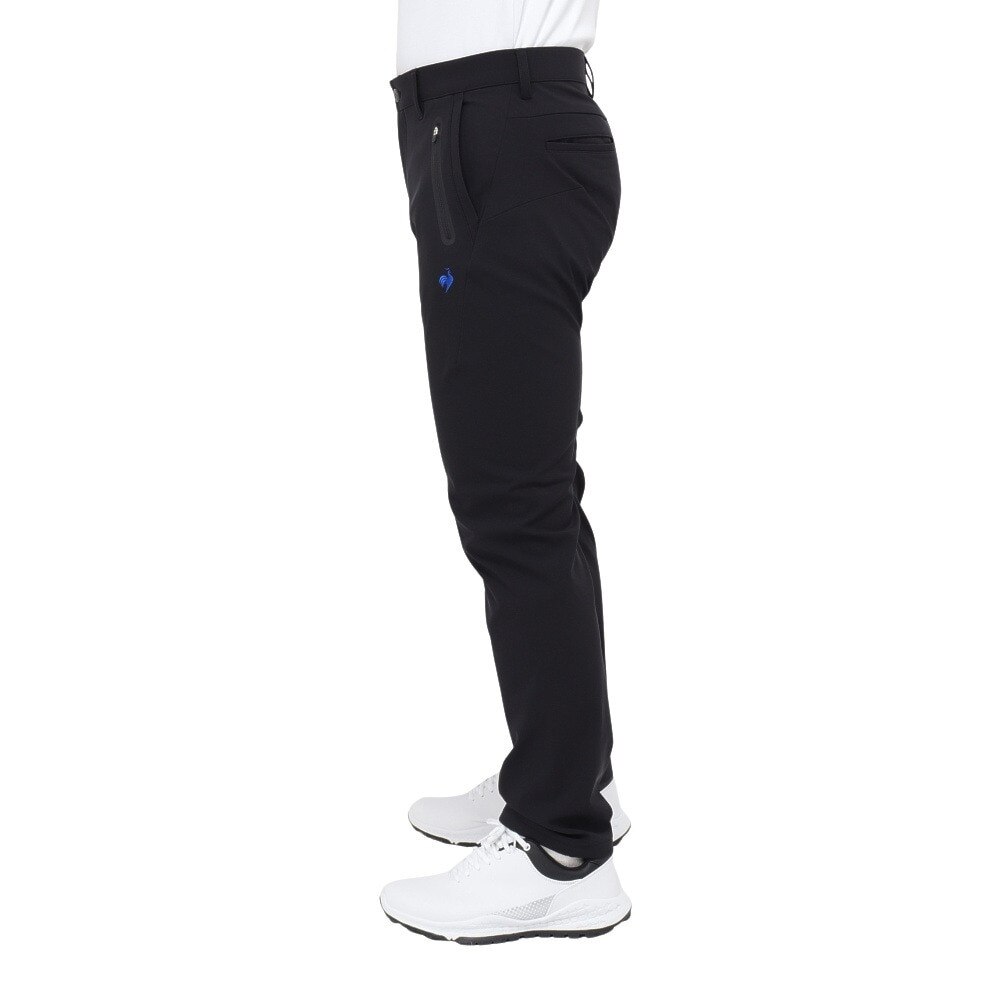 ルコックスポルティフ（lecoqsportif）（メンズ）ゴルフウェア ストレッチフォーサー 裏起毛ツイルパンツ LG4FLP03M BK00
