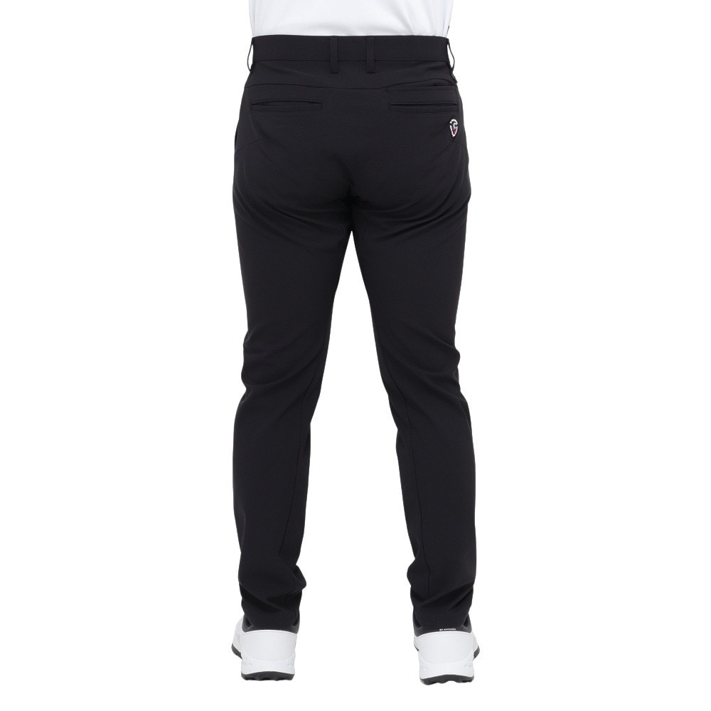 ルコックスポルティフ（lecoqsportif）（メンズ）ゴルフウェア ストレッチフォーサー 裏起毛ツイルパンツ LG4FLP03M BK00