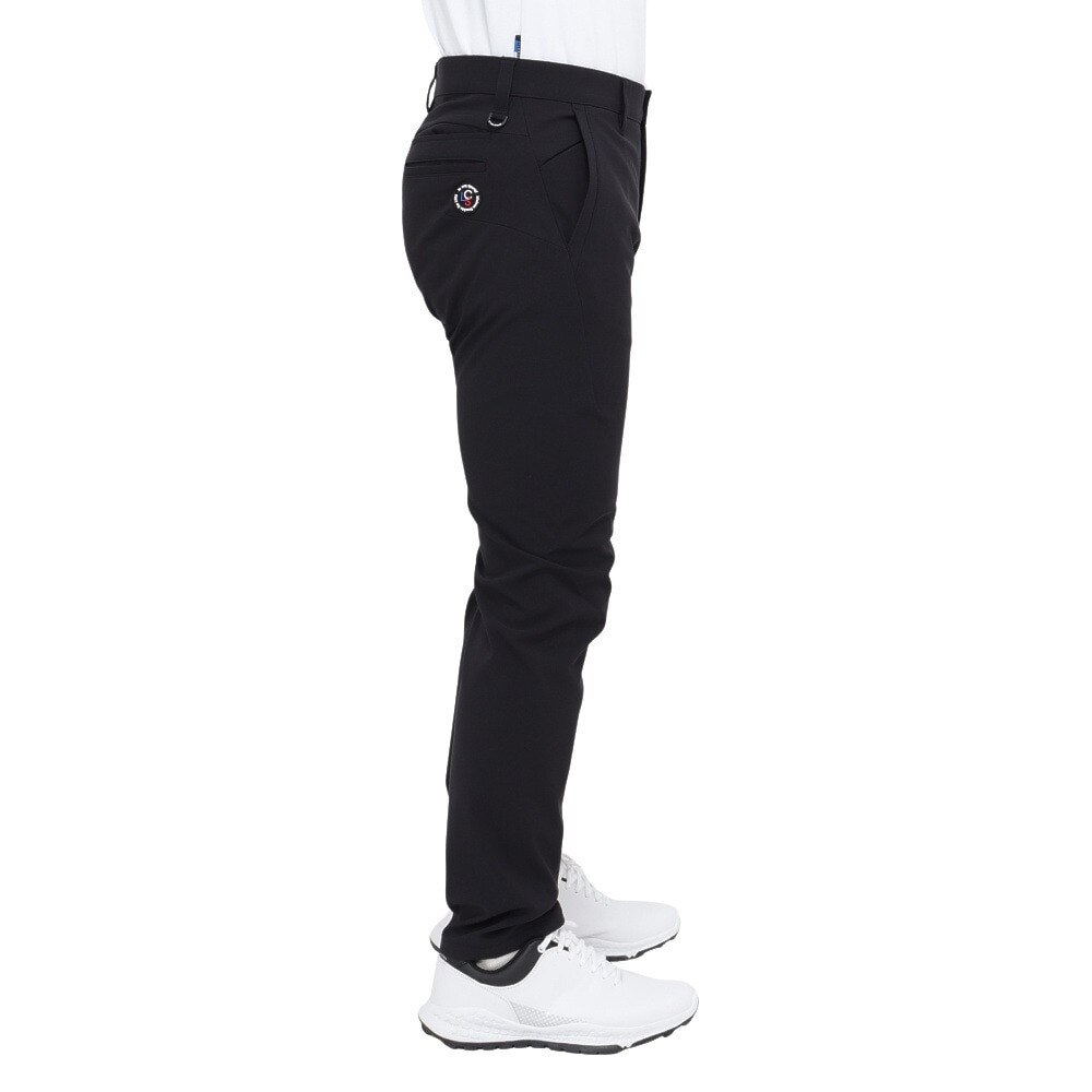 ルコックスポルティフ（lecoqsportif）（メンズ）ゴルフウェア ストレッチフォーサー 裏起毛ツイルパンツ LG4FLP03M BK00