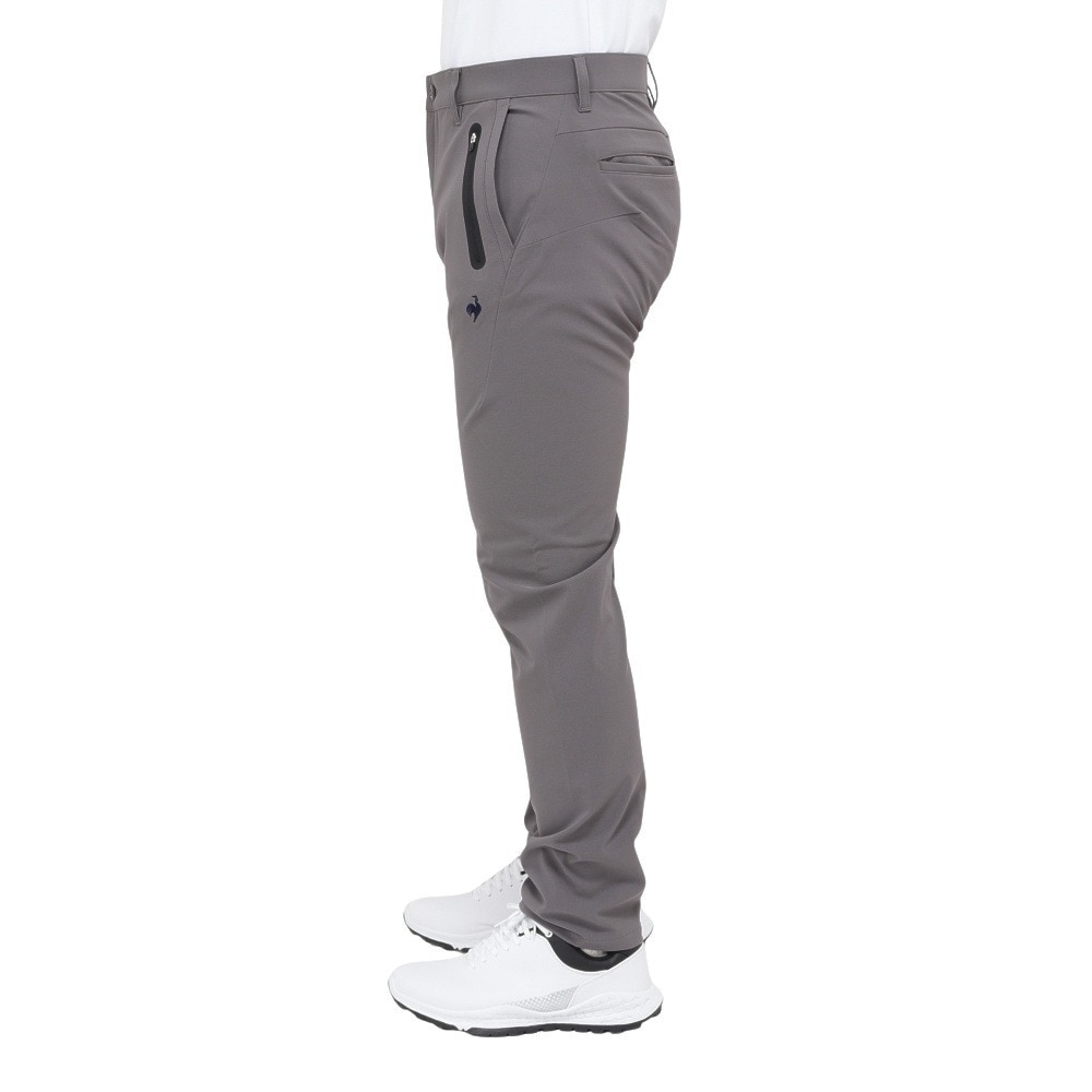 ルコックスポルティフ（lecoqsportif）（メンズ）ゴルフウェア ストレッチフォーサー 裏起毛ツイルパンツ LG4FLP03M GY00