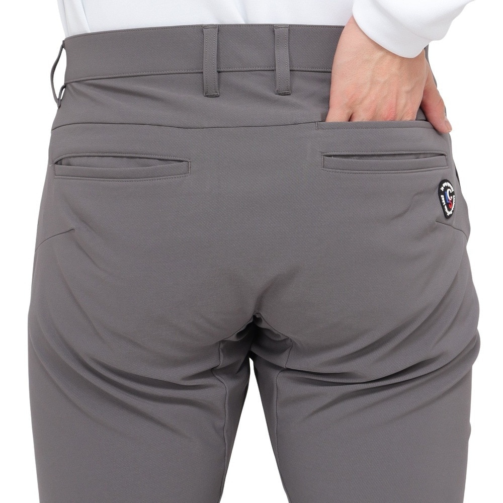 ルコックスポルティフ（lecoqsportif）（メンズ）ゴルフウェア ストレッチフォーサー 裏起毛ツイルパンツ LG4FLP03M GY00
