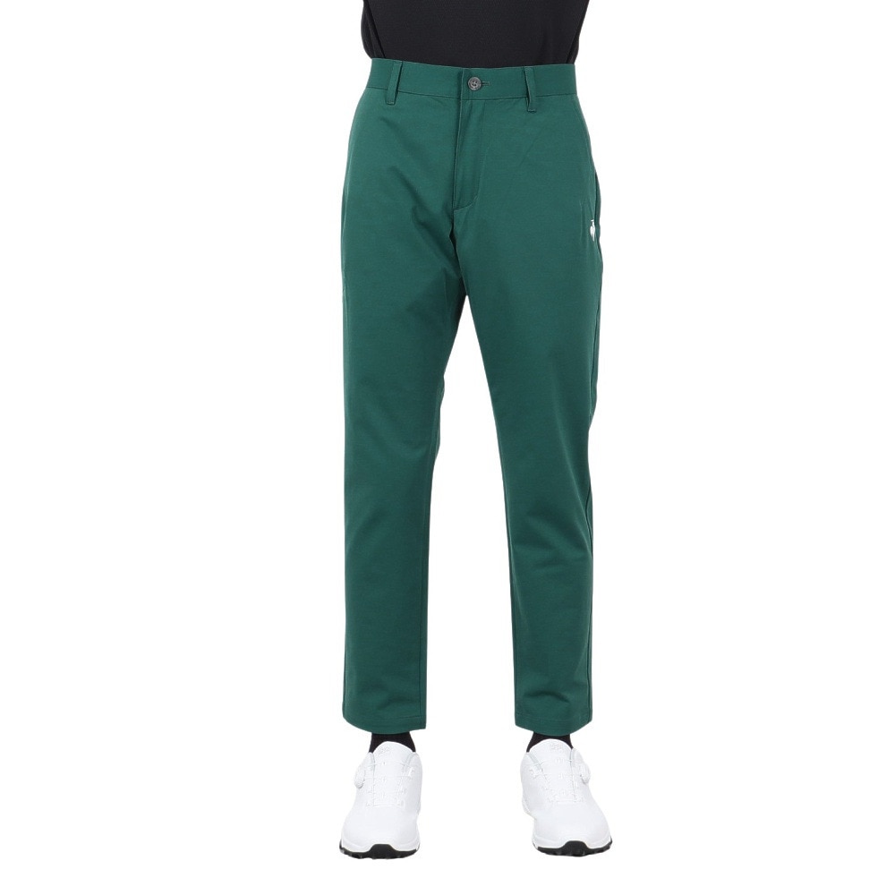 ルコックスポルティフ（lecoqsportif）（メンズ）ゴルフウェア ストレッチフォーサー 9分丈ツイルテーパードパンツ LG4FLP50M GR00