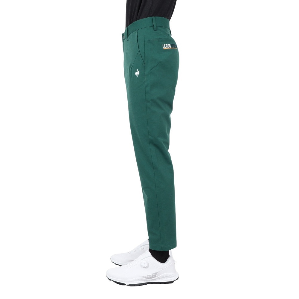 ルコックスポルティフ（lecoqsportif）（メンズ）ゴルフウェア ストレッチフォーサー 9分丈ツイルテーパードパンツ LG4FLP50M GR00