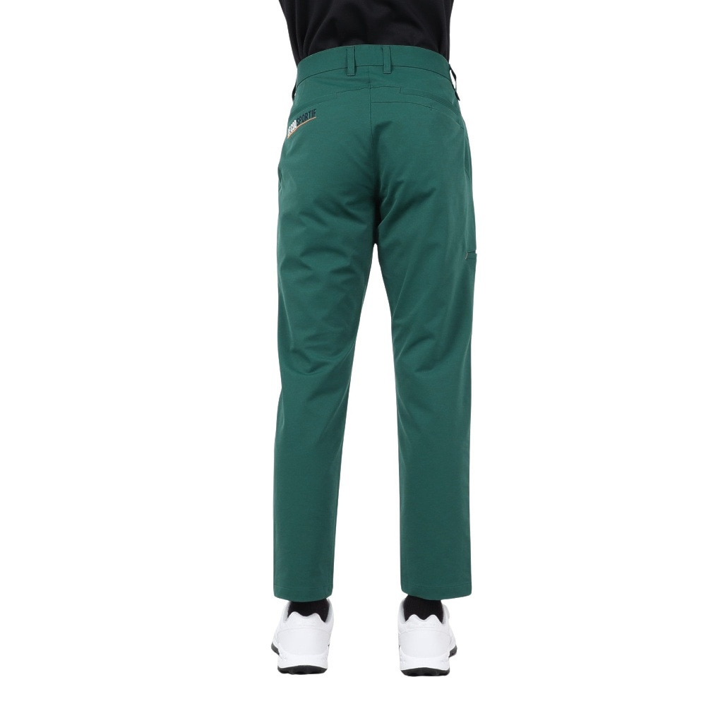ルコックスポルティフ（lecoqsportif）（メンズ）ゴルフウェア ストレッチフォーサー 9分丈ツイルテーパードパンツ LG4FLP50M GR00