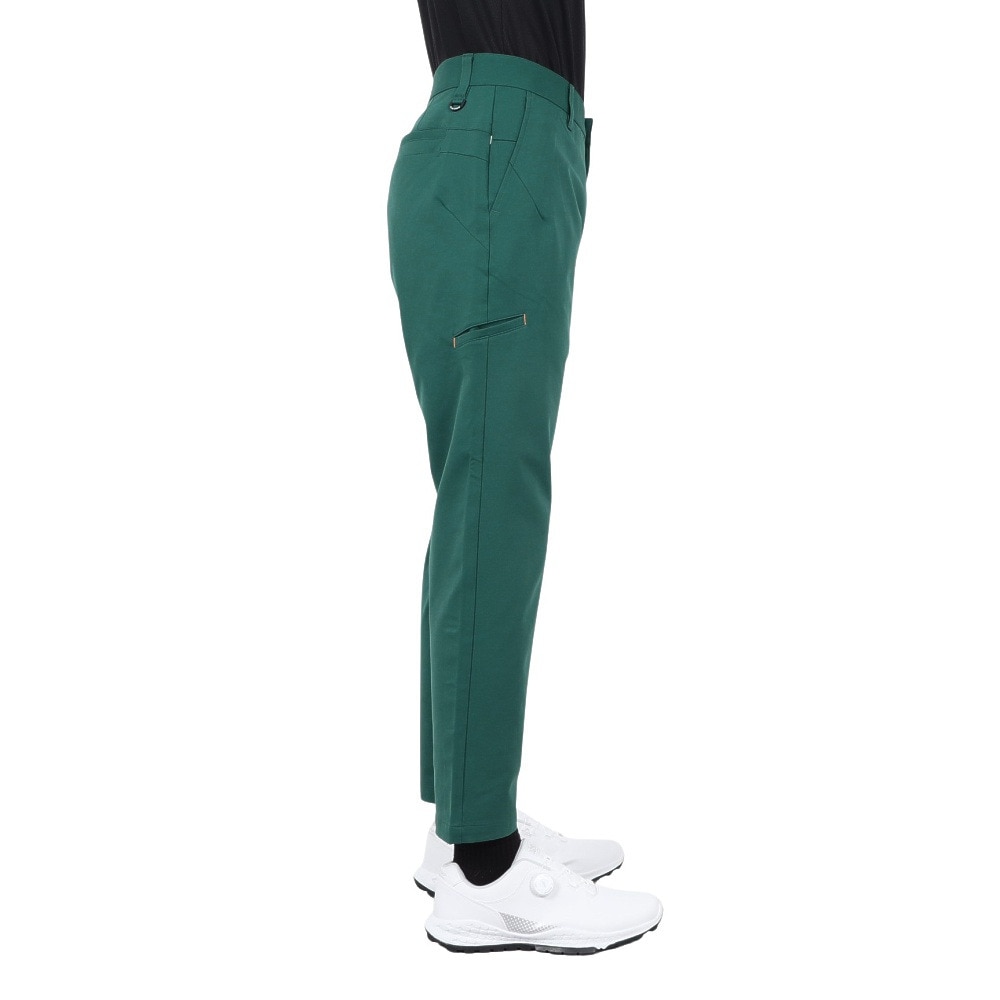 ルコックスポルティフ（lecoqsportif）（メンズ）ゴルフウェア ストレッチフォーサー 9分丈ツイルテーパードパンツ LG4FLP50M GR00