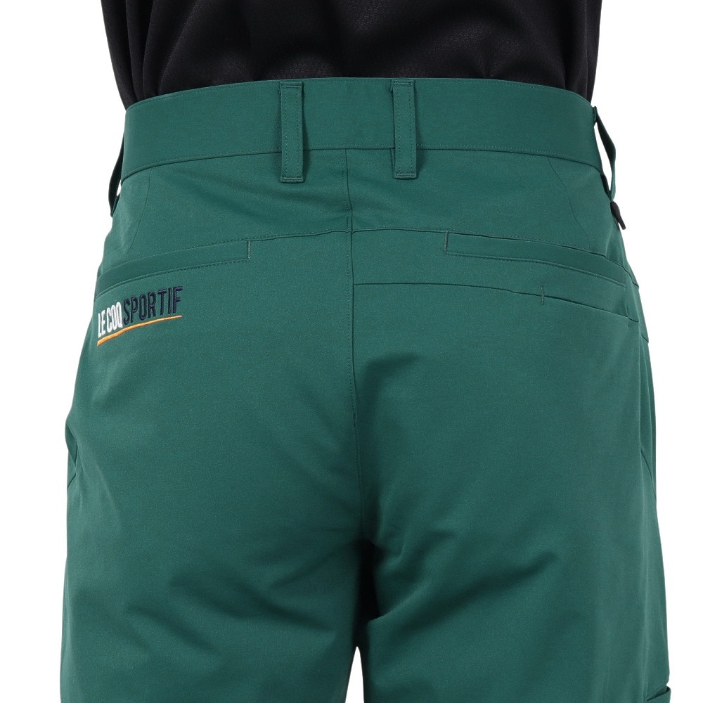 ルコックスポルティフ（lecoqsportif）（メンズ）ゴルフウェア ストレッチフォーサー 9分丈ツイルテーパードパンツ LG4FLP50M GR00