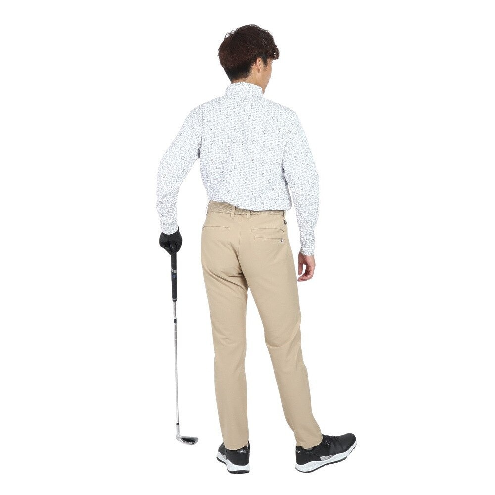 ルコックスポルティフ（lecoqsportif）（メンズ）ゴルフウェア 吸水 ストレッチフォーサー 9分丈 テーパードパンツ LG4FLP51M BG00