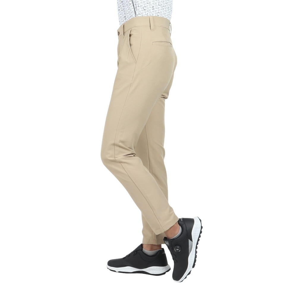 ルコックスポルティフ（lecoqsportif）（メンズ）ゴルフウェア 吸水 ストレッチフォーサー 9分丈 テーパードパンツ LG4FLP51M BG00