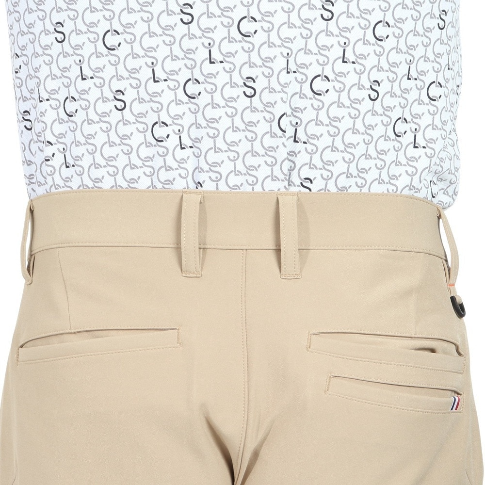 ルコックスポルティフ（lecoqsportif）（メンズ）ゴルフウェア 吸水 ストレッチフォーサー 9分丈 テーパードパンツ LG4FLP51M BG00