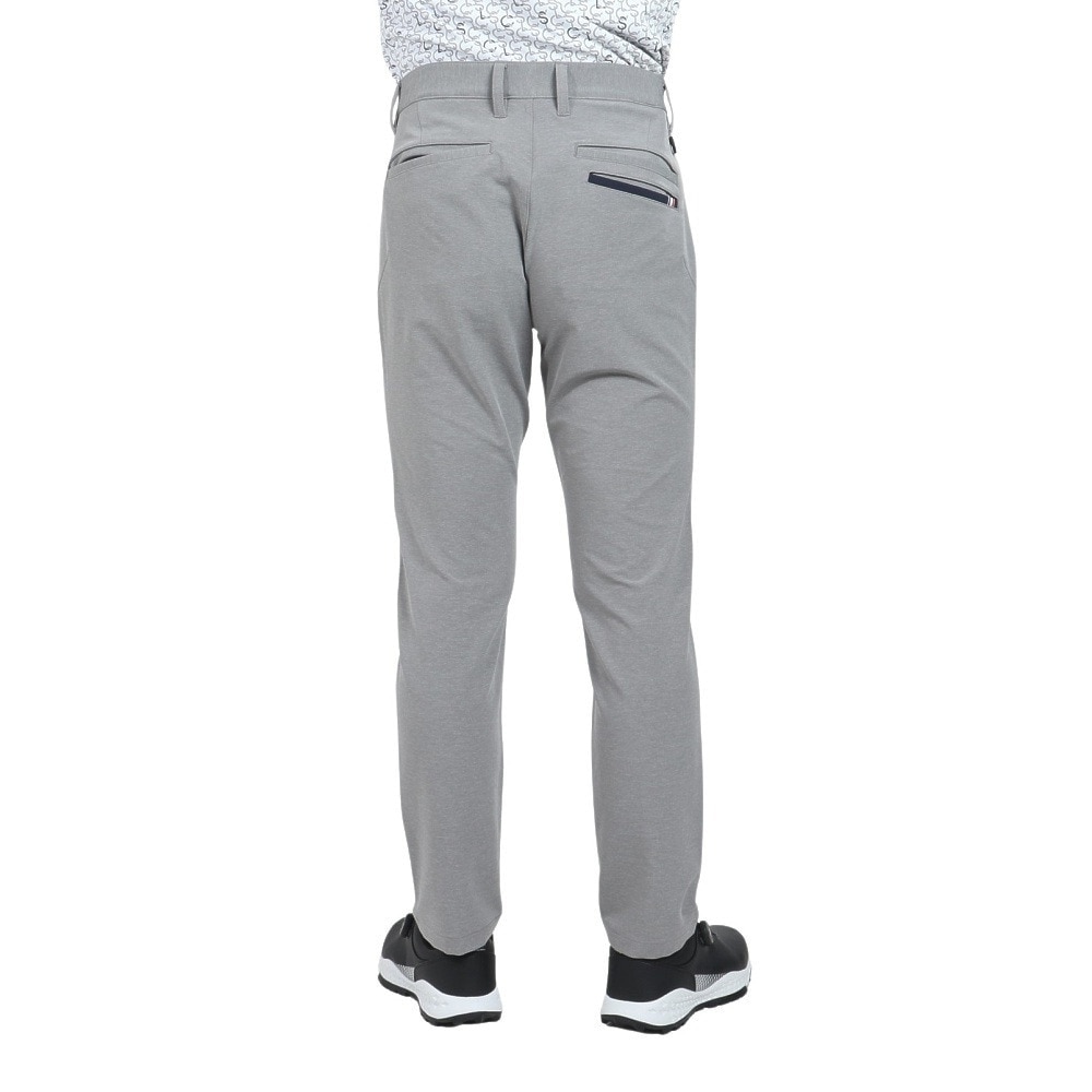 ルコックスポルティフ（lecoqsportif）（メンズ）ゴルフウェア 吸水 ストレッチフォーサー 9分丈 テーパードパンツ LG4FLP51M GY00