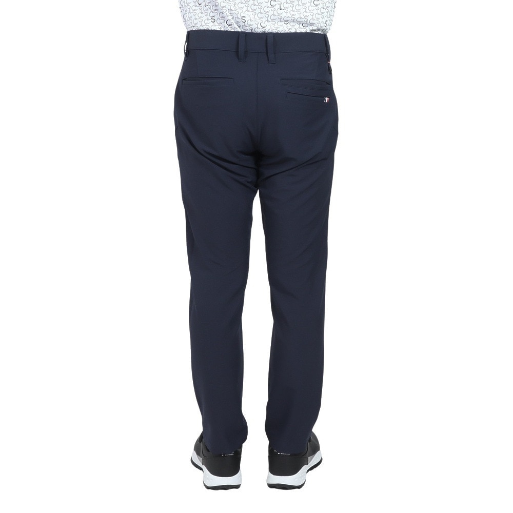 ルコックスポルティフ（lecoqsportif）（メンズ）ゴルフウェア 吸水 ストレッチフォーサー 9分丈 テーパードパンツ LG4FLP51M NV00