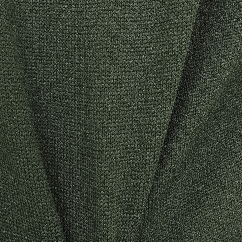 リュクスエイケイエムプラス（LUXEAKMPLUS）（メンズ）ゴルフウェア カラーロゴ 半袖ニットTシャツ LAK-25001khaki