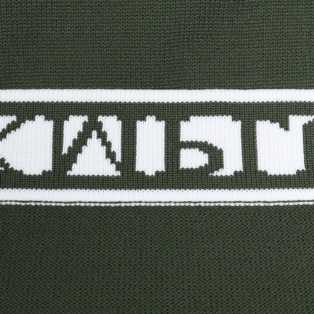 リュクスエイケイエムプラス（LUXEAKMPLUS）（メンズ）ゴルフウェア カラーロゴ 半袖ニットTシャツ LAK-25001khaki