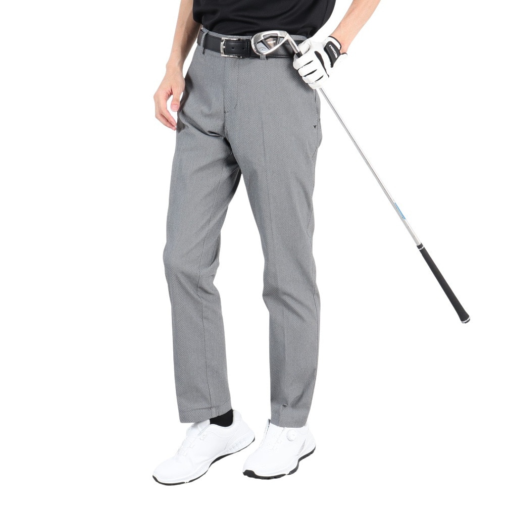キャロウェイゴルフ　グレーパンツ キャロウェイ（CALLAWAY）（メンズ）ゴルフウェア ストレッチ