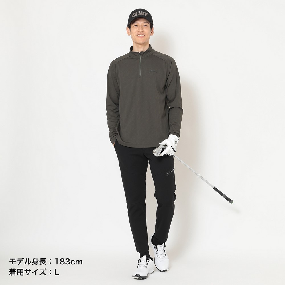 キャロウェイ（CALLAWAY）（メンズ）カノコダブルニットジョガーパンツ C25226104-1010