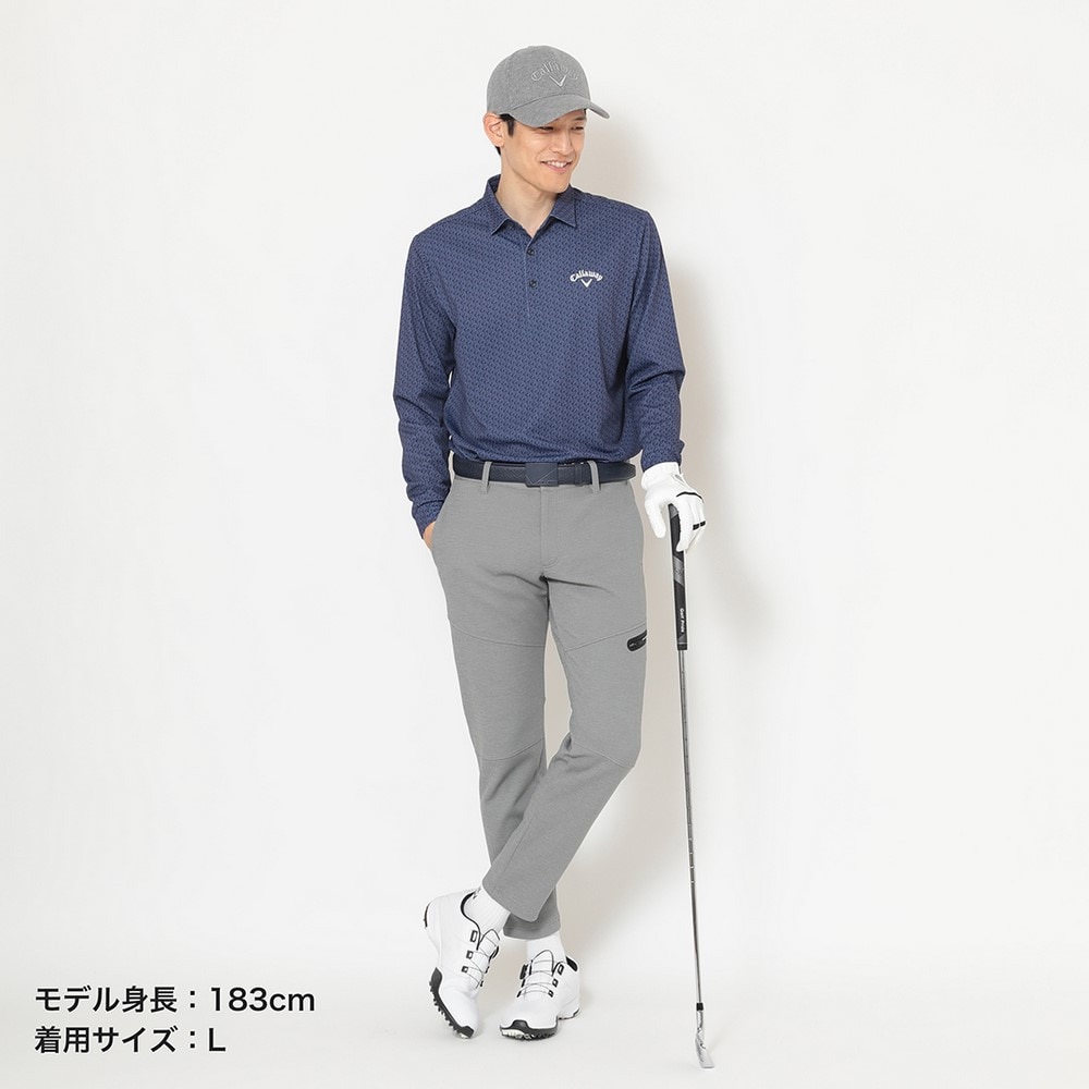 キャロウェイ（CALLAWAY）（メンズ）カノコダブルニットジョガーパンツ C25226104-1021