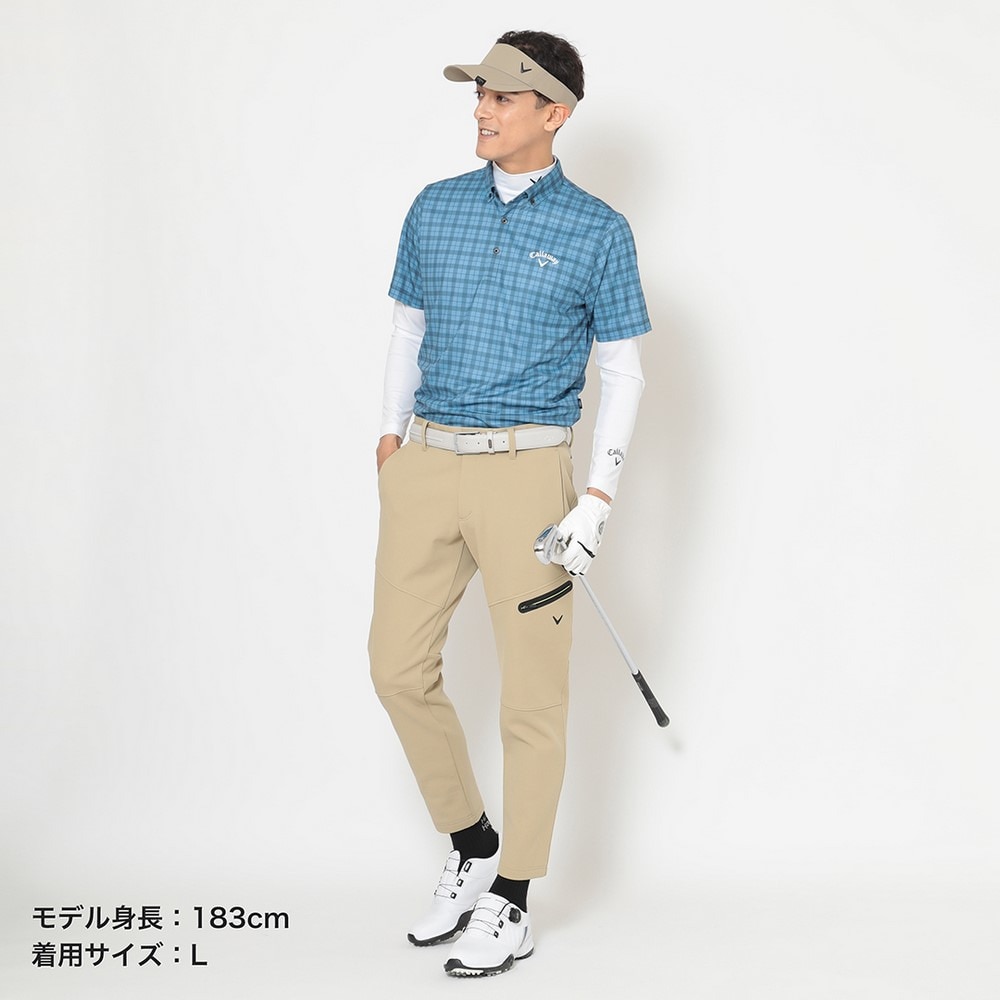キャロウェイ（CALLAWAY）（メンズ）カノコダブルニットジョガーパンツ C25226104-1040