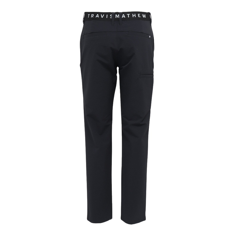トラヴィスマシュー（Travis Mathew）（メンズ）ゴルフウェア ナイロン ジャカード テーバードパンツ 7AM008-0BLK