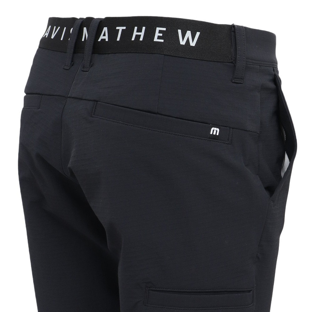 トラヴィスマシュー（Travis Mathew）（メンズ）ゴルフウェア ナイロン ジャカード テーバードパンツ 7AM008-0BLK