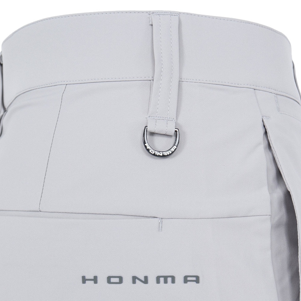 本間ゴルフ（HONMA）（メンズ）ゴルフウェア 撥水 UVカット ノータックロングパンツ GY