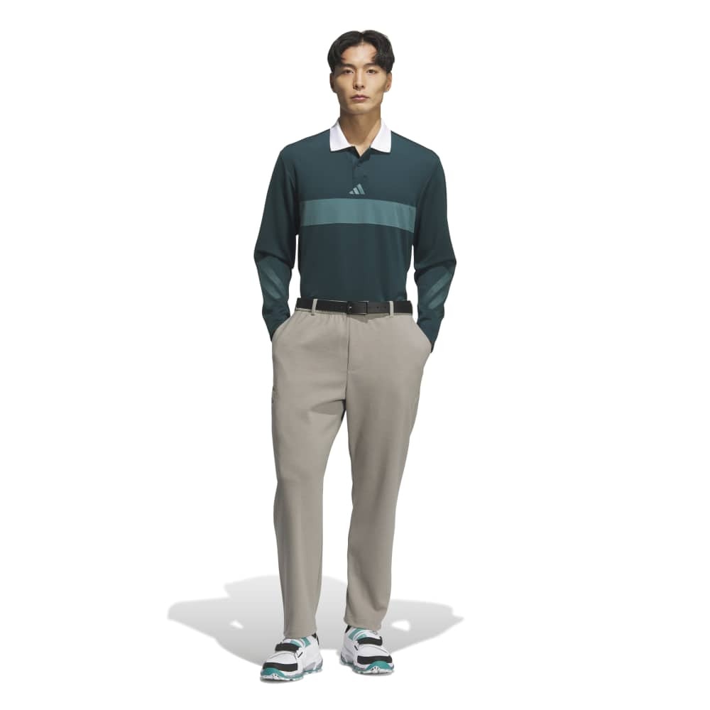 アディダス（adidas）（メンズ）ゴルフウェア BTC ストレッチ ダブルニット パンツ JUW84-JM9602 BEG