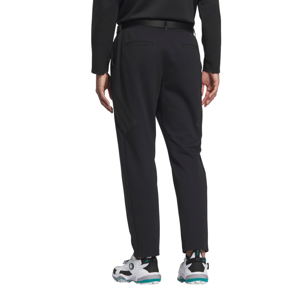 アディダス（adidas）（メンズ）ゴルフウェア ストレッチ ダブルニット ロングパンツ JUW84-JM9603 BLK