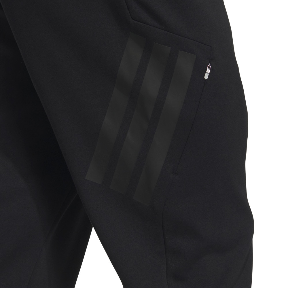 アディダス（adidas）（メンズ）ゴルフウェア ストレッチ ダブルニット ロングパンツ JUW84-JM9603 BLK