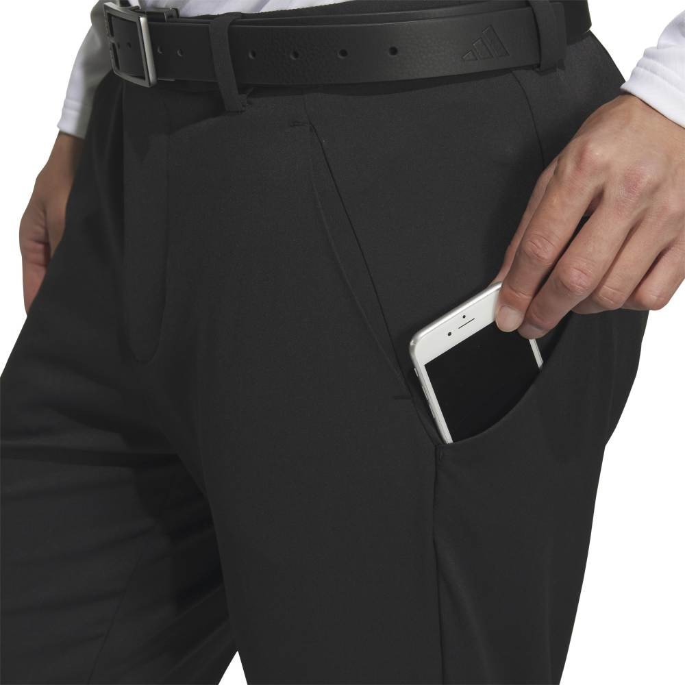 アディダス（adidas）（メンズ）ゴルフウェア レギュラーフィット ストレッチ ロングパンツ JUX03-JM9550 BLK