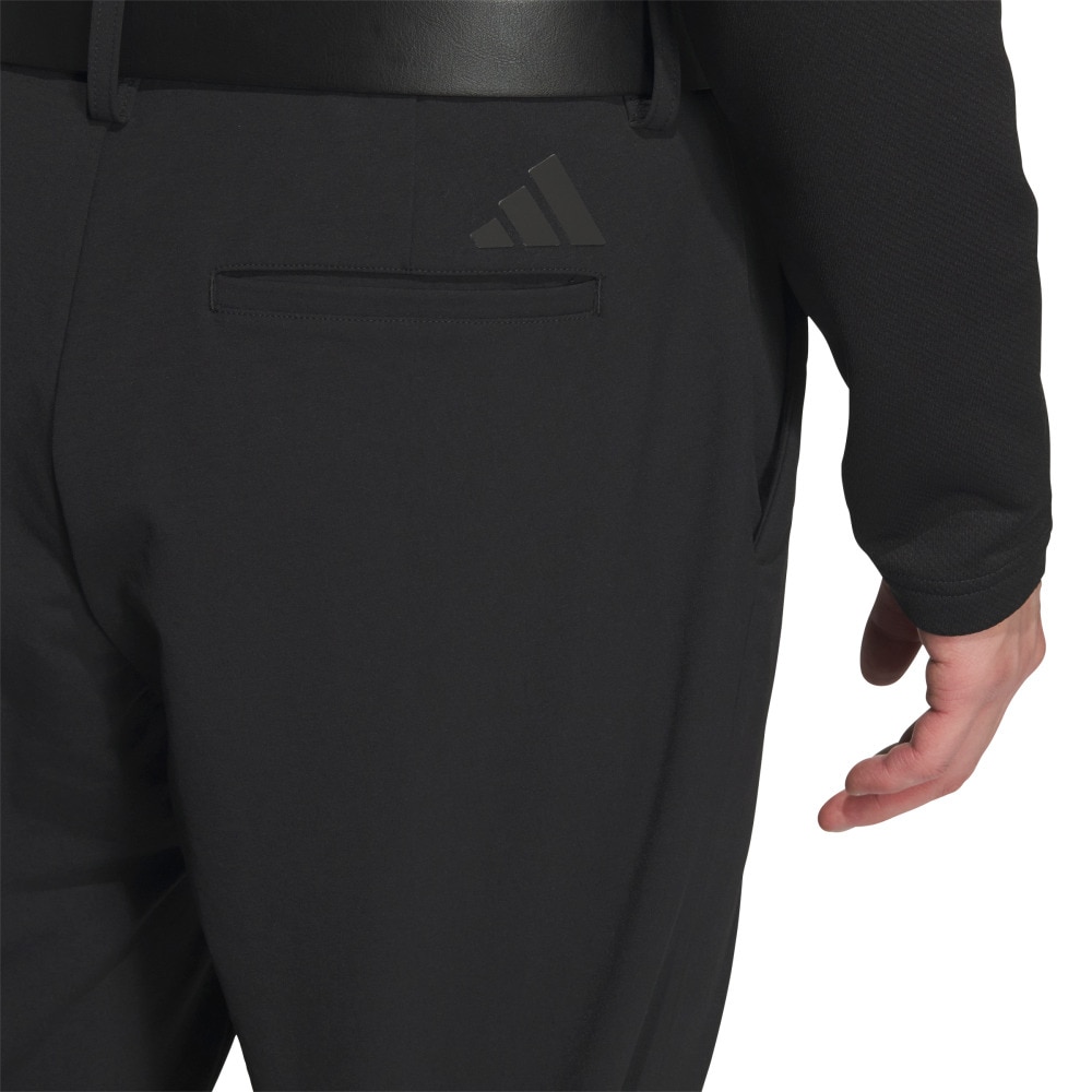 アディダス（adidas）（メンズ）ゴルフウェア EX STRETCH ACTIVE 撥水 フルレングスパンツ JVU95-JL7954 BLK