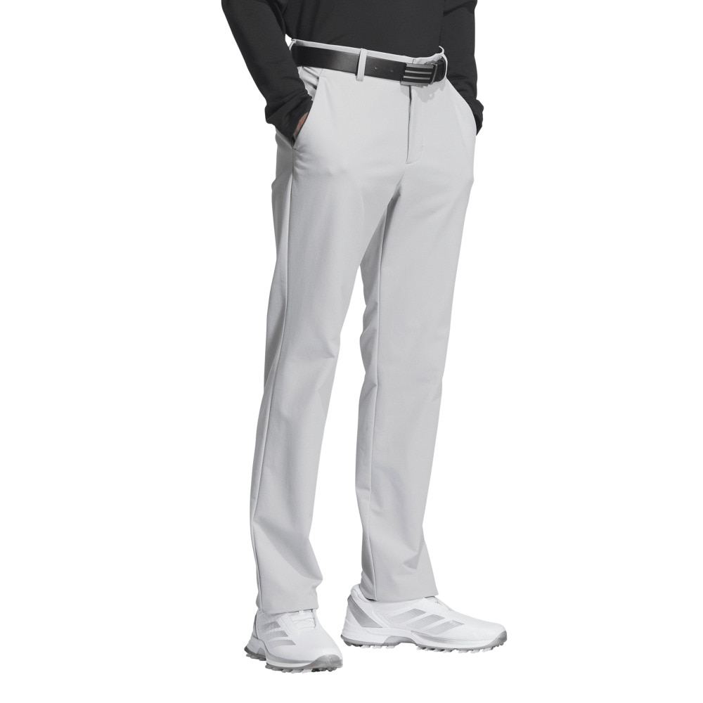 アディダス（adidas）（メンズ）ゴルフウェア EX STRETCH ACTIVE 撥水 フルレングスパンツ JVU95-JM2952 GRY