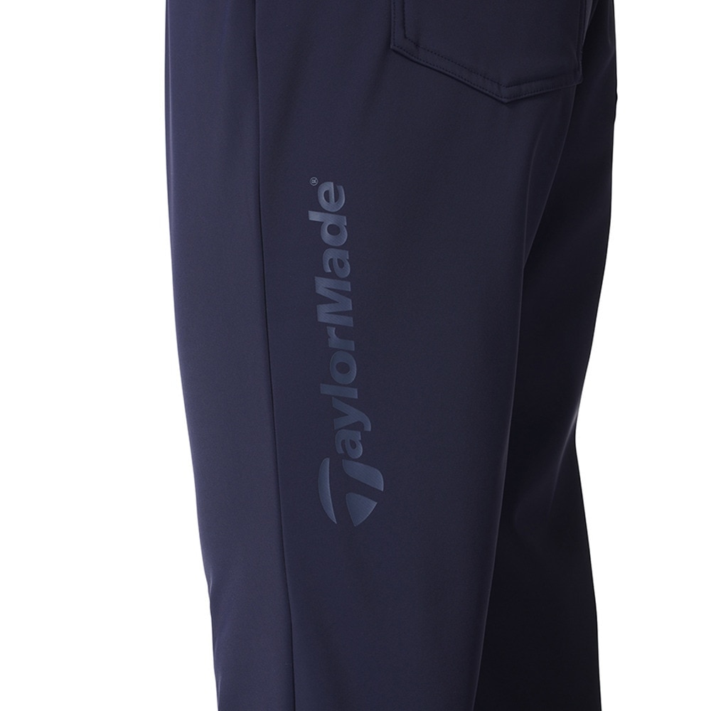 テーラーメイド:メンズ:胴囲88cm:ロゴライン 裏起毛ロングパンツ :ネイビー トップ テーラーメイド:メンズ:胴囲88cm:ロゴライン 裏起毛ロング