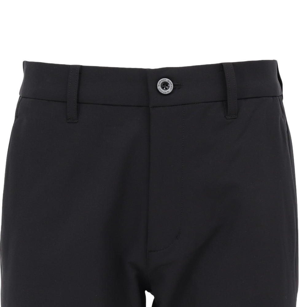 シルバースコット845（SILVERSCOTT845）（メンズ）ゴルフウェア TYPE4 ダブルフェイス スリムパンツ SS25FWP002 BLK