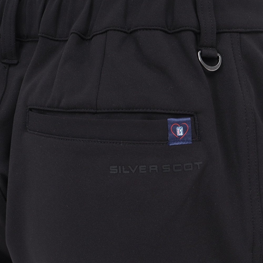 シルバースコット845（SILVERSCOTT845）（メンズ）ゴルフウェア TYPE2 テーパードパンツ SS25FWP004 BLK