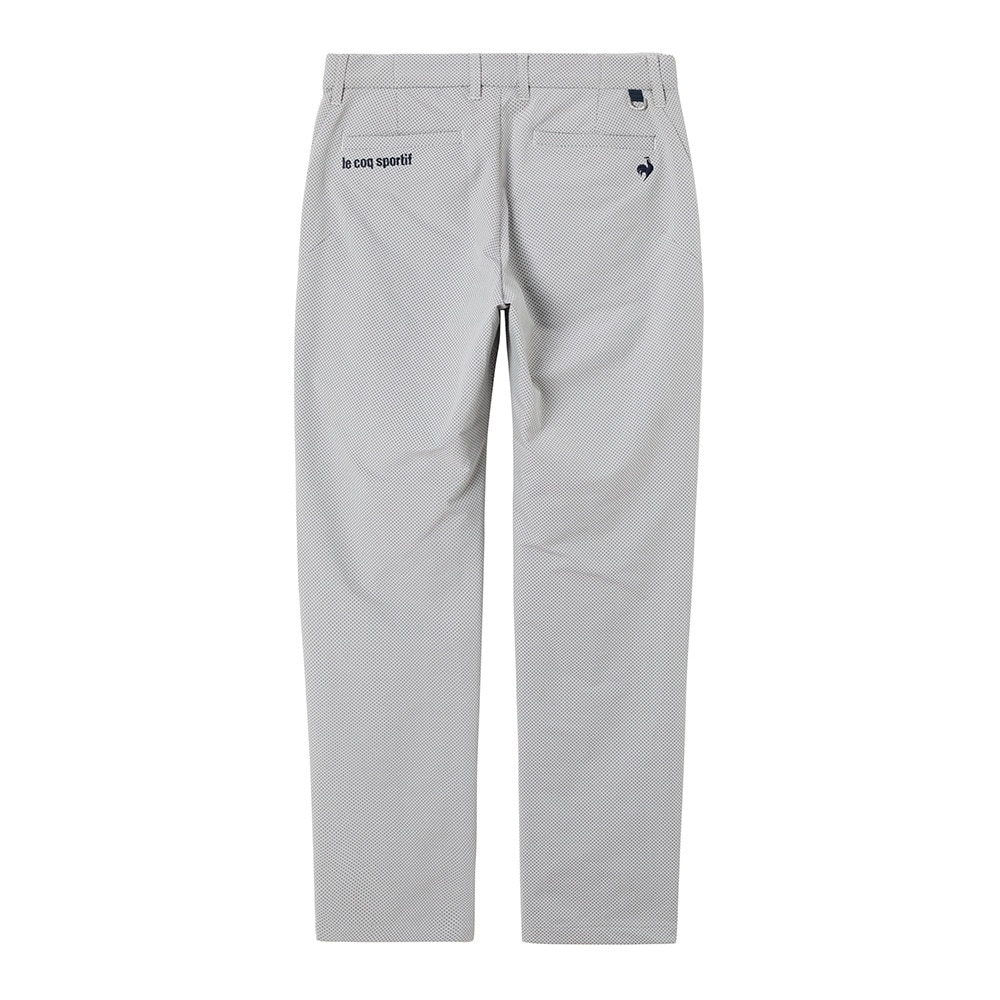 ルコックスポルティフ（lecoqsportif）（メンズ）ゴルフウェア ウエストアジャスター付保温ダイヤ柄ロングパンツ LG5FLP00M WH00
