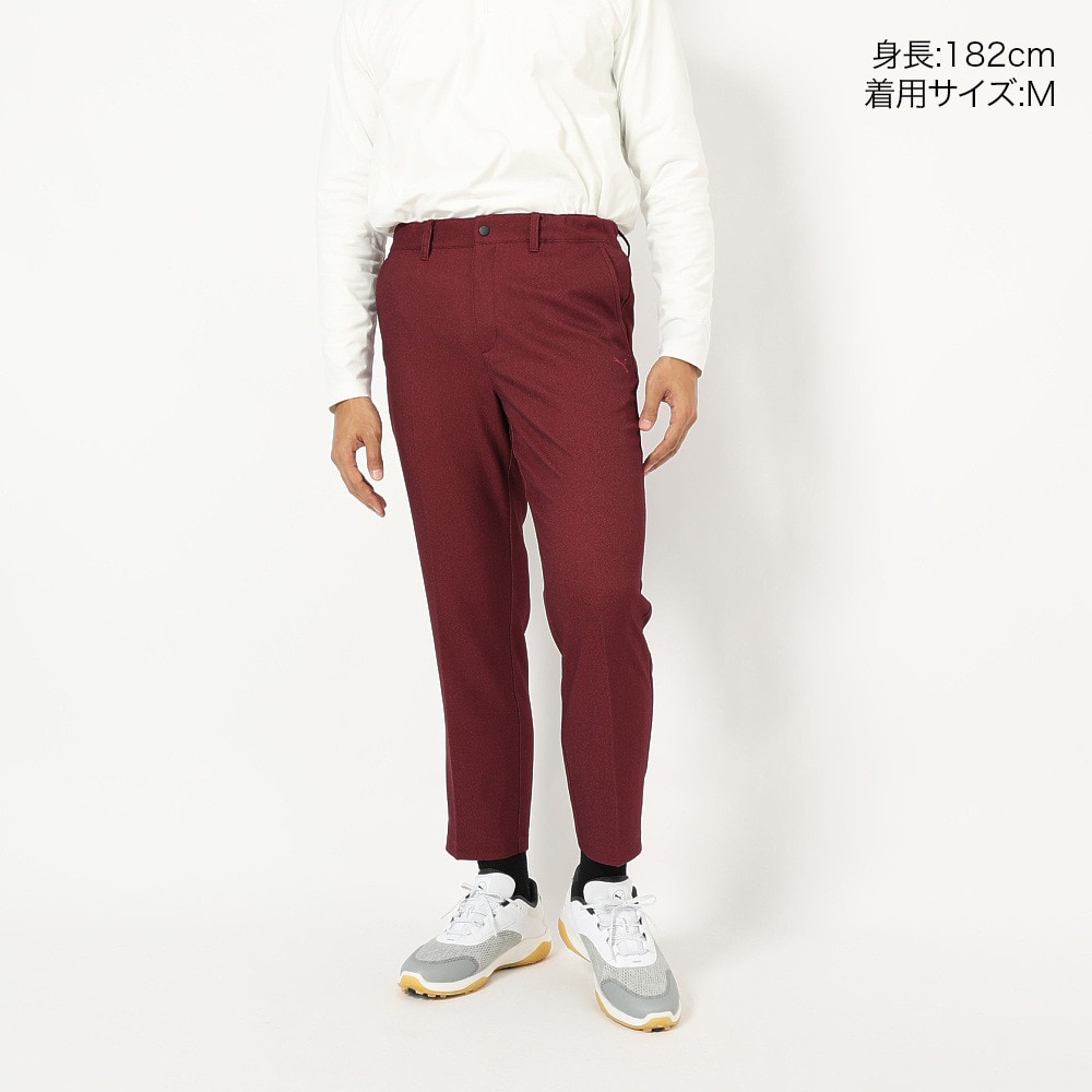 プーマ（PUMA）（メンズ）ゴルフウェア 防風 ワイドパンツ 694443-02