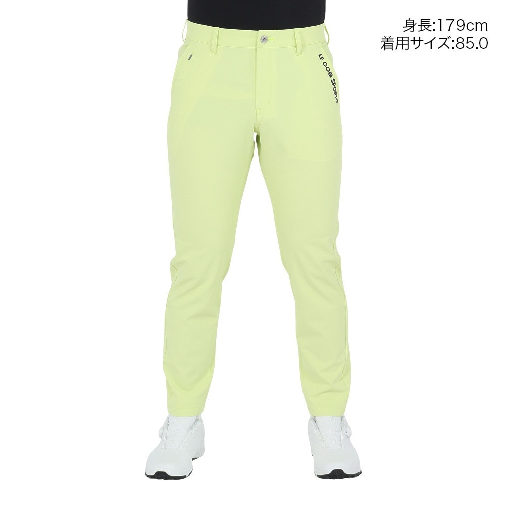 ルコックスポルティフ（lecoqsportif）（メンズ）ゴルフウェア 接触冷感 吸汗速乾 ベンチレーションロングパンツ LG5SLP54M LM00
