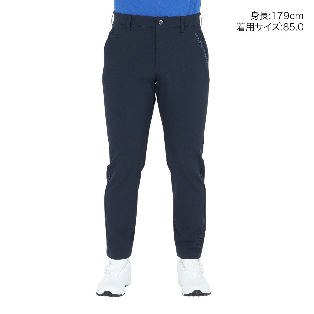 ルコックスポルティフ（lecoqsportif）（メンズ）ゴルフウェア 接触冷感 吸汗速乾 ベンチレーションロングパンツ LG5SLP54M NV00