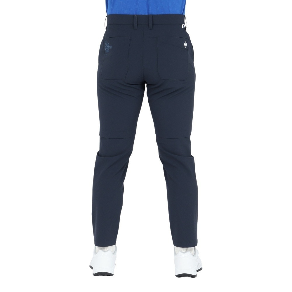 ルコックスポルティフ（lecoqsportif）（メンズ）ゴルフウェア 接触冷感 吸汗速乾 ベンチレーションロングパンツ LG5SLP54M NV00