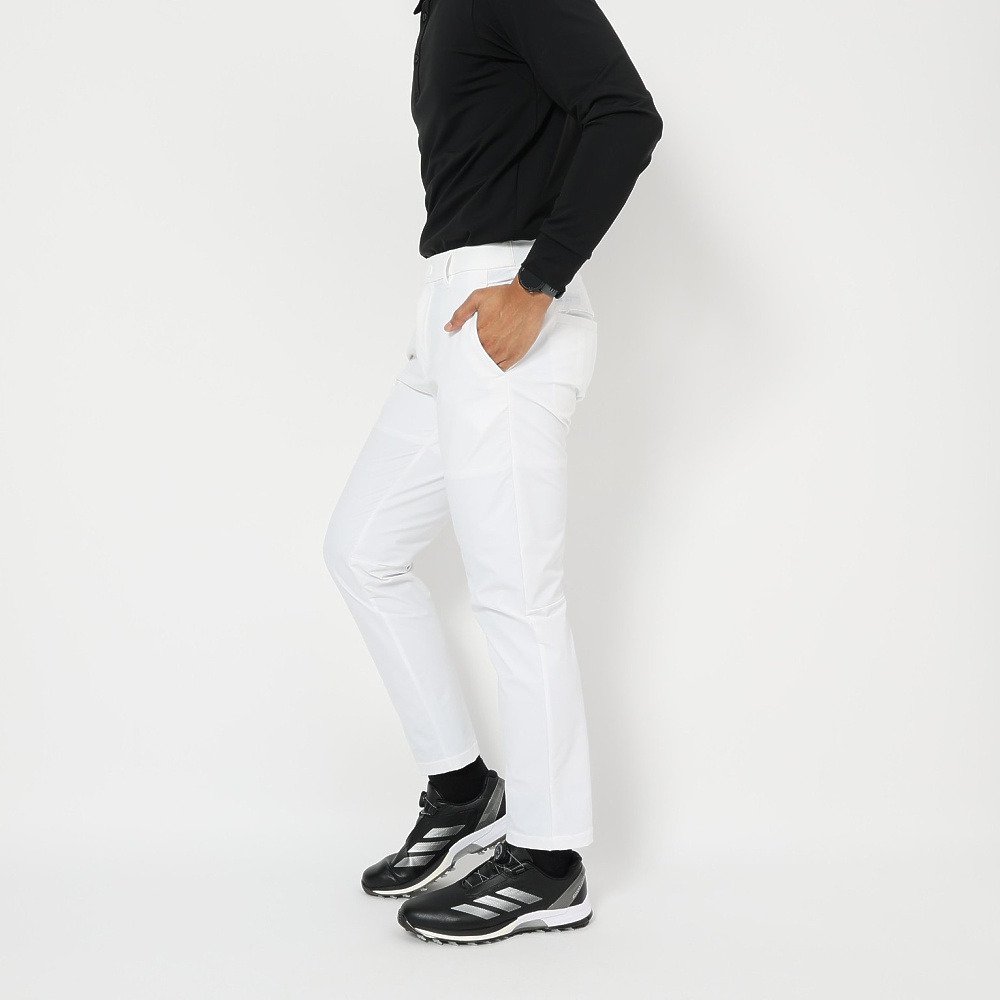 専用アディダス　ゴルフ　ロングパンツ　フルレングスパンツ　メンズ88 春夏　千鳥 アウトレット】ストレッチ アディゼロ ワンタック ルーズフィット フル