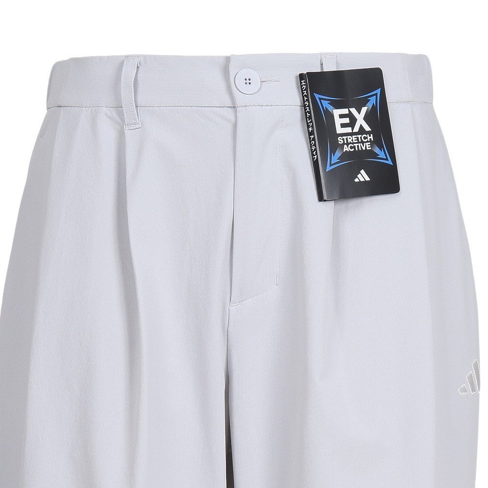 アディダス（adidas）（メンズ）ゴルフウェア 撥水 ロングパンツ OGH95-KM0882 GRY