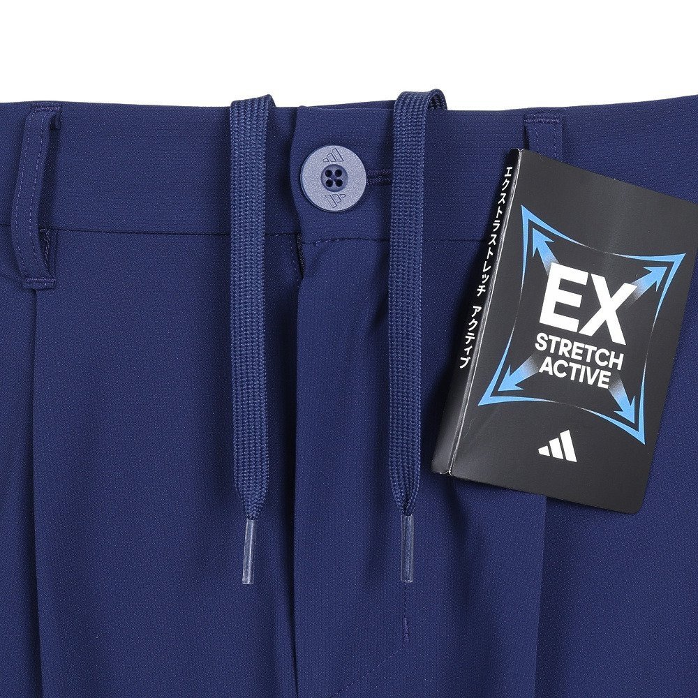 アディダス（adidas）（メンズ）ゴルフウェア 撥水 ロングパンツ OGH95-KM0884 NVY