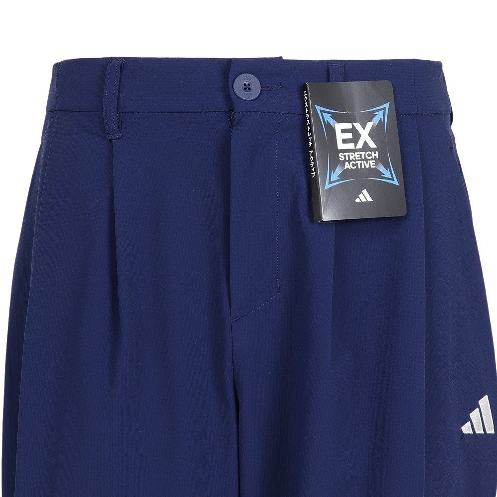 アディダス（adidas）（メンズ）ゴルフウェア 撥水 ロングパンツ OGH95-KM0884 NVY