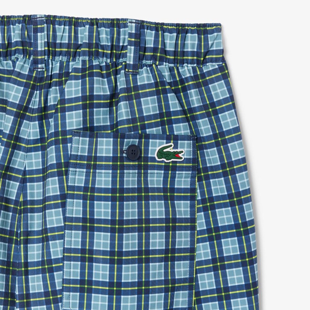 ラコステ（LACOSTE）（メンズ）ゴルフウェア ウルトラドライチェックゴルフパンツ HH7575-99HIP
